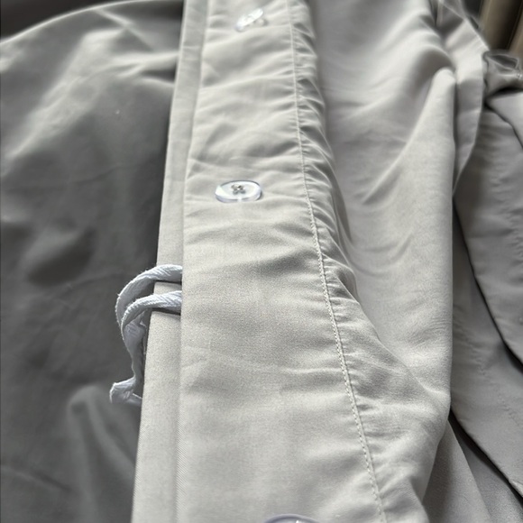 Pottery Barn Teen Pretty Pleats Duvet Cover (Twin/Twin XL) Light Gray - Picture 4 of 4